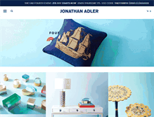 Tablet Screenshot of jonathanadler.com